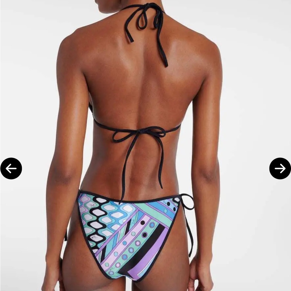 Colorful Patterned Bikini Set - Picture 5 of 10
